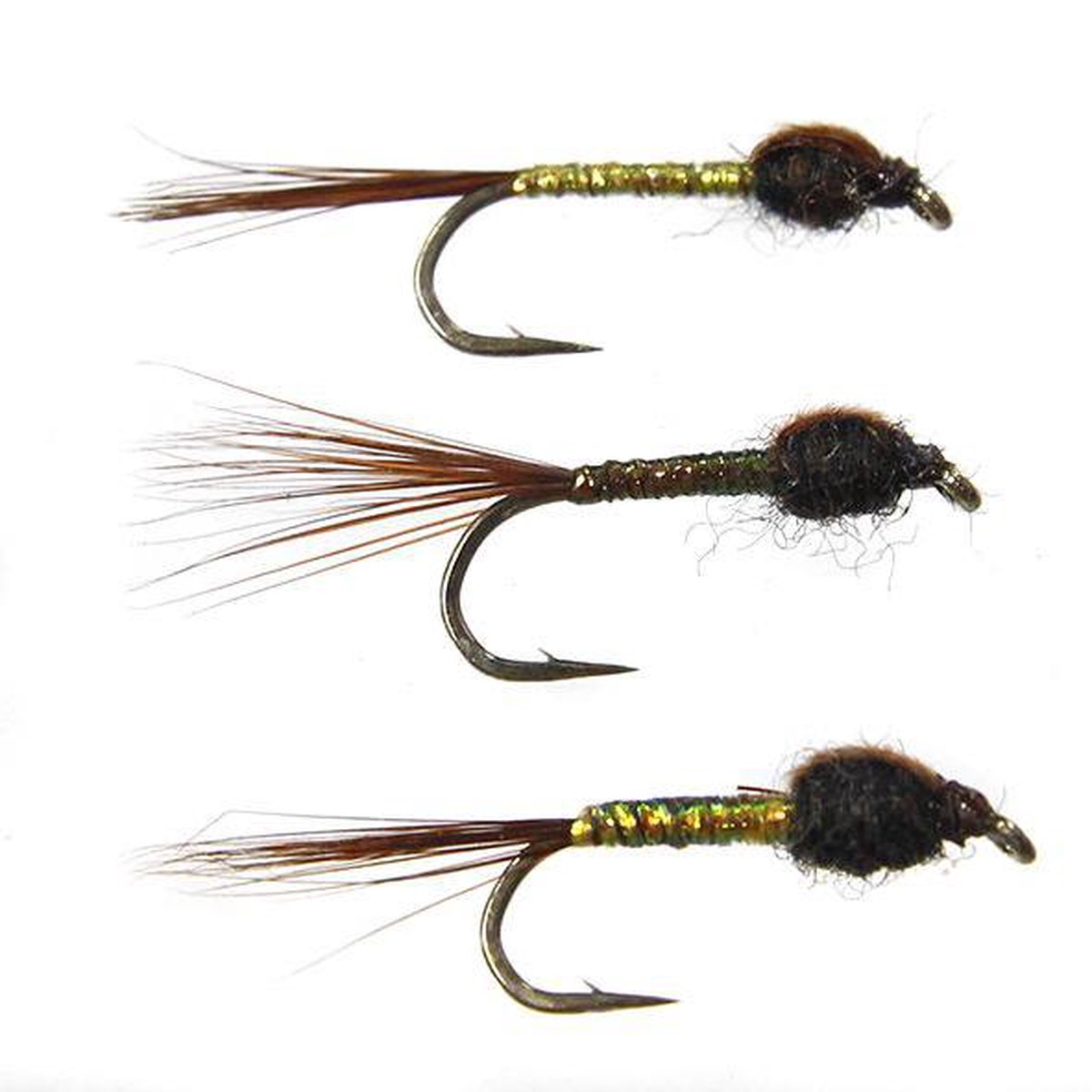 Bill Beck Krystal Nymph Flies X 6