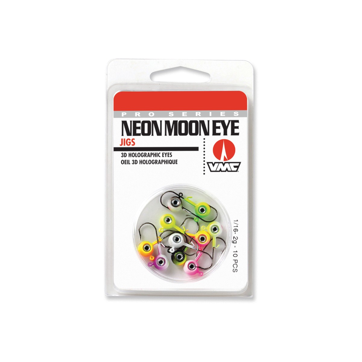 VMC Neon Moon Eye 1/32oz Assorted Jig Kit