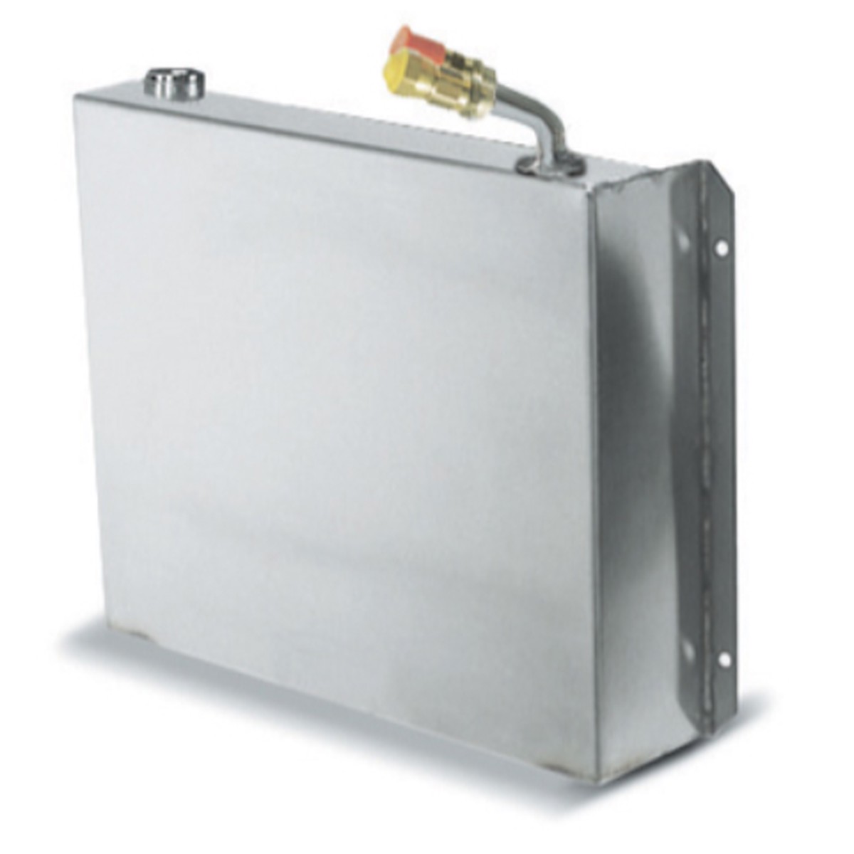 Vitrifrigo Evaporator, Holding plate, Stainless steel, quick couplings, 10-7/8"L x 7-7/8"W x 2-3/8"H AC10-Q