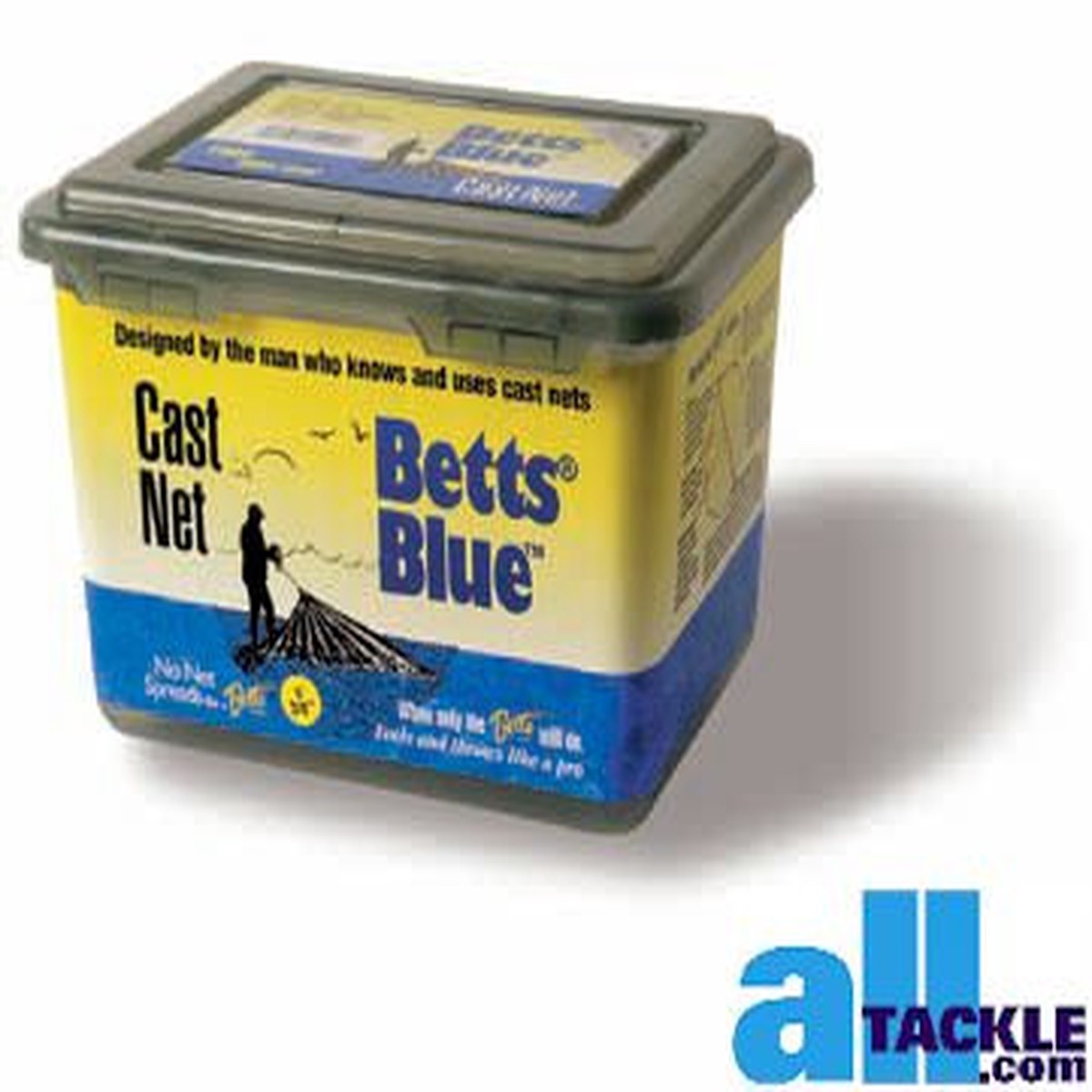 Betts Blue Cast Net 3/8 inch 5 ft