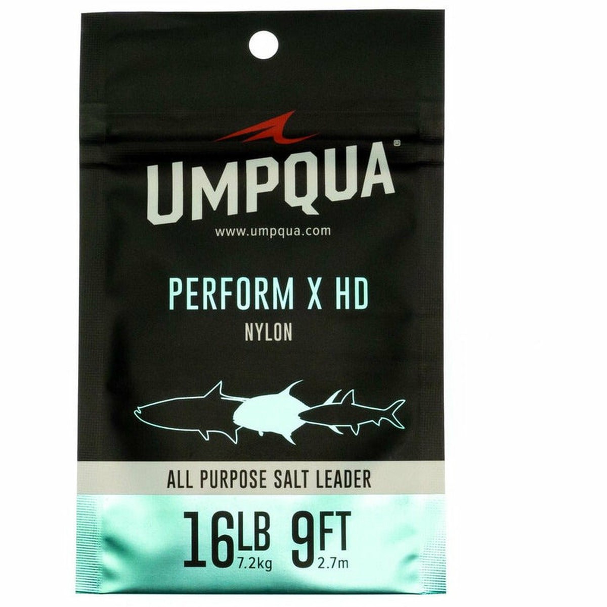 Umpqua Deceiver HD Backcountry Fluoro Leader w/ Shock Tippet - 9'