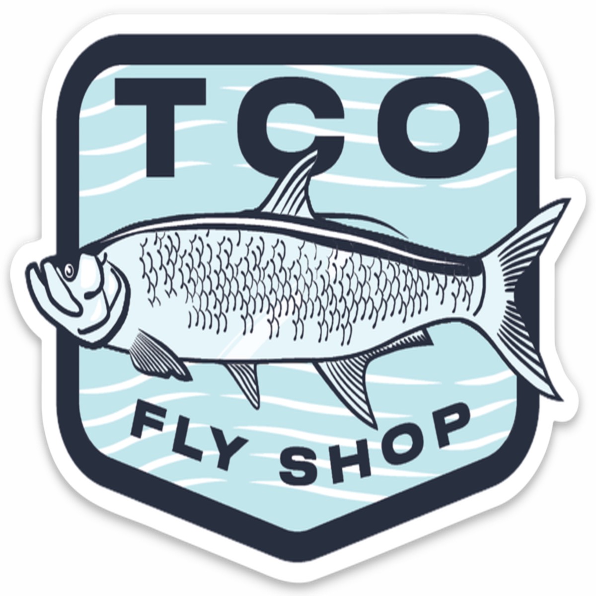 TCO Sticker Tarpon Crest