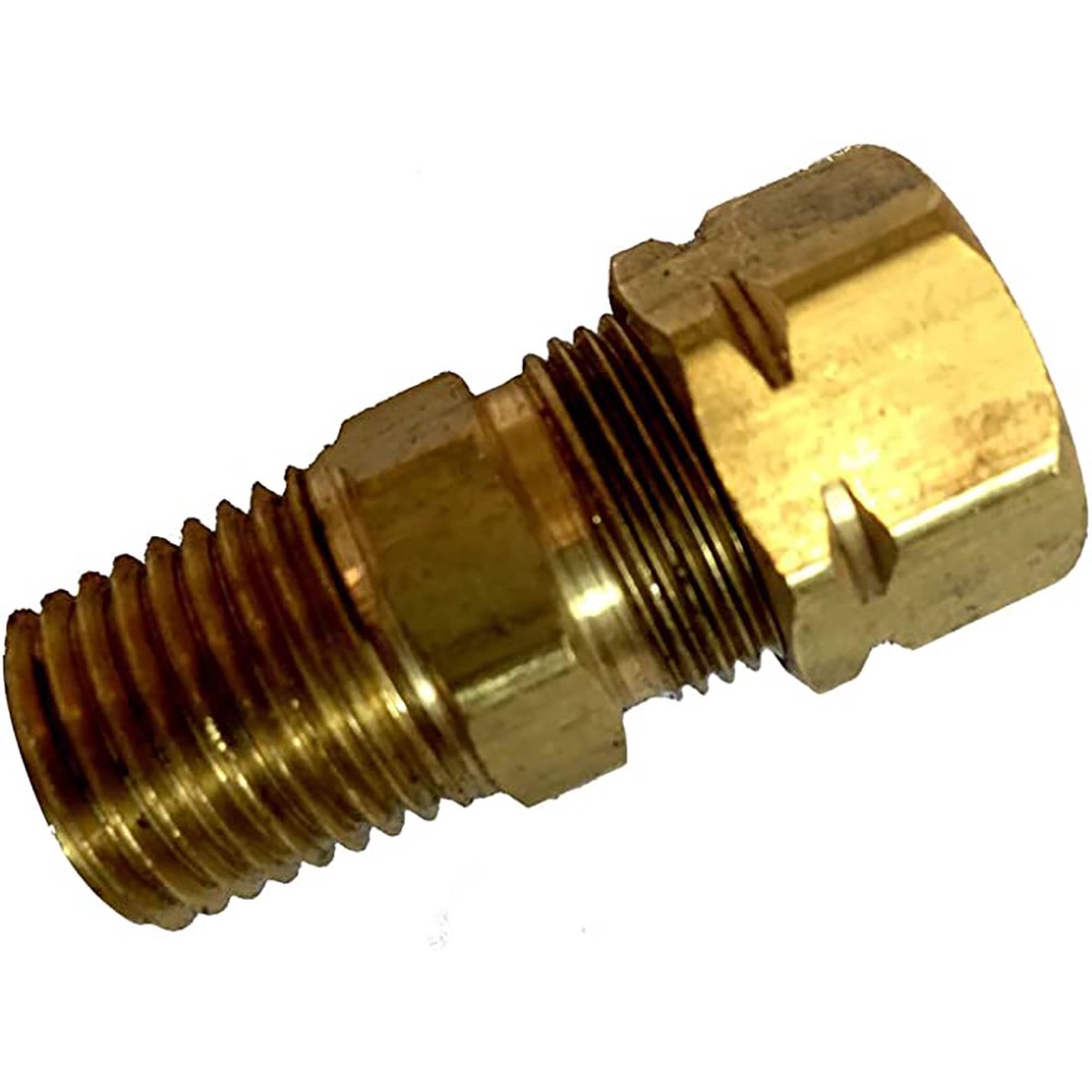 Uflex Straight Helm Fitting 1/4 NPT f/UP Comp Line & Autopilot Return Line - CONNECTOR FITT