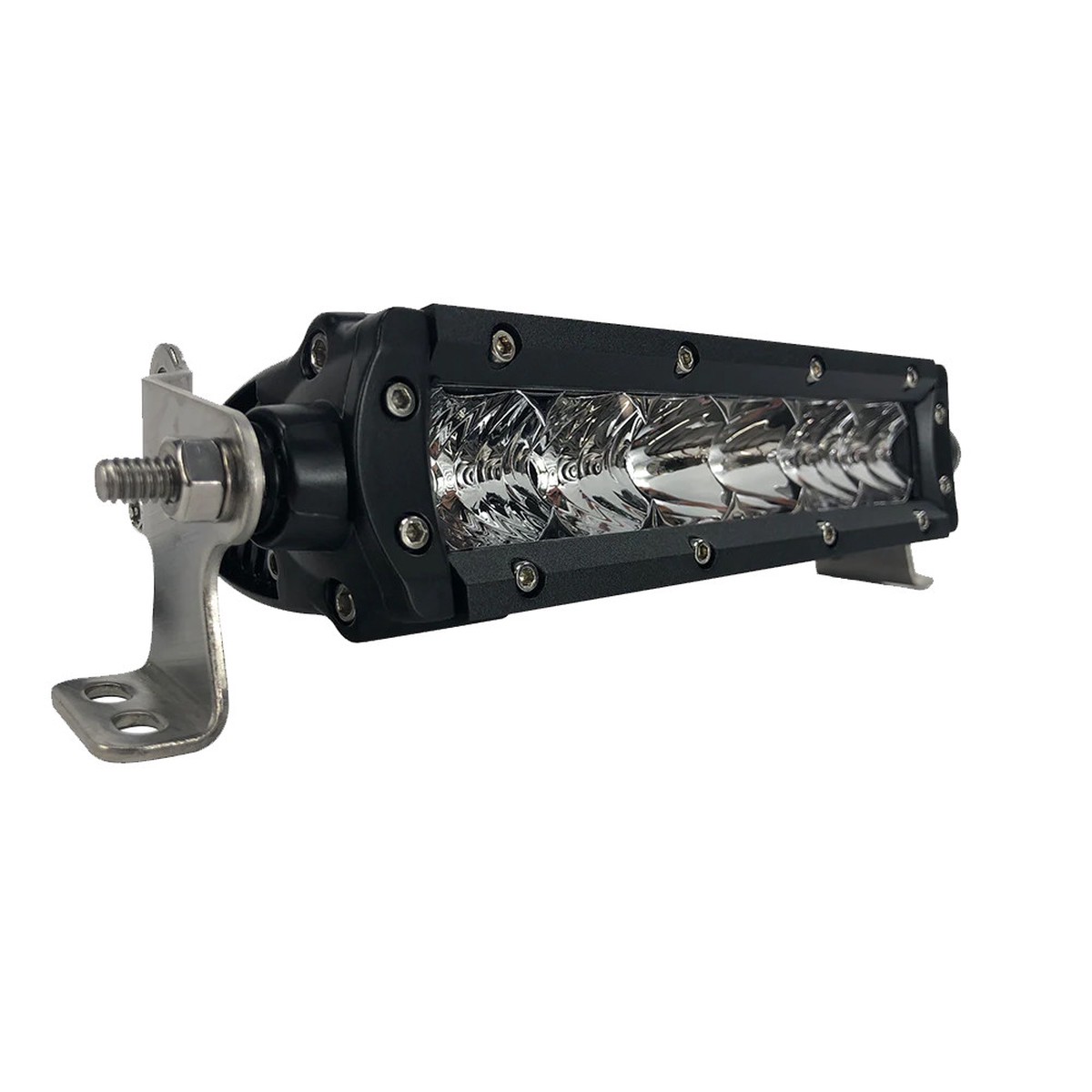 Black Oak Pro Series Single Row Combo 6" Light Bar - Black - 6C-S5OS