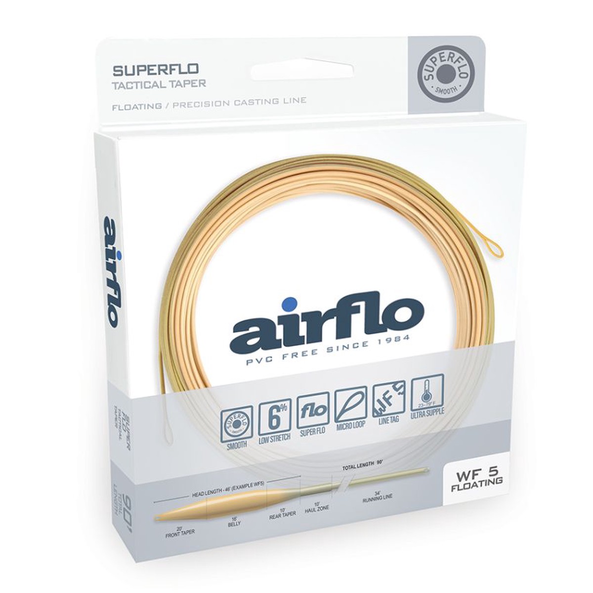 Airflo Superflo Smooth Tactical Taper