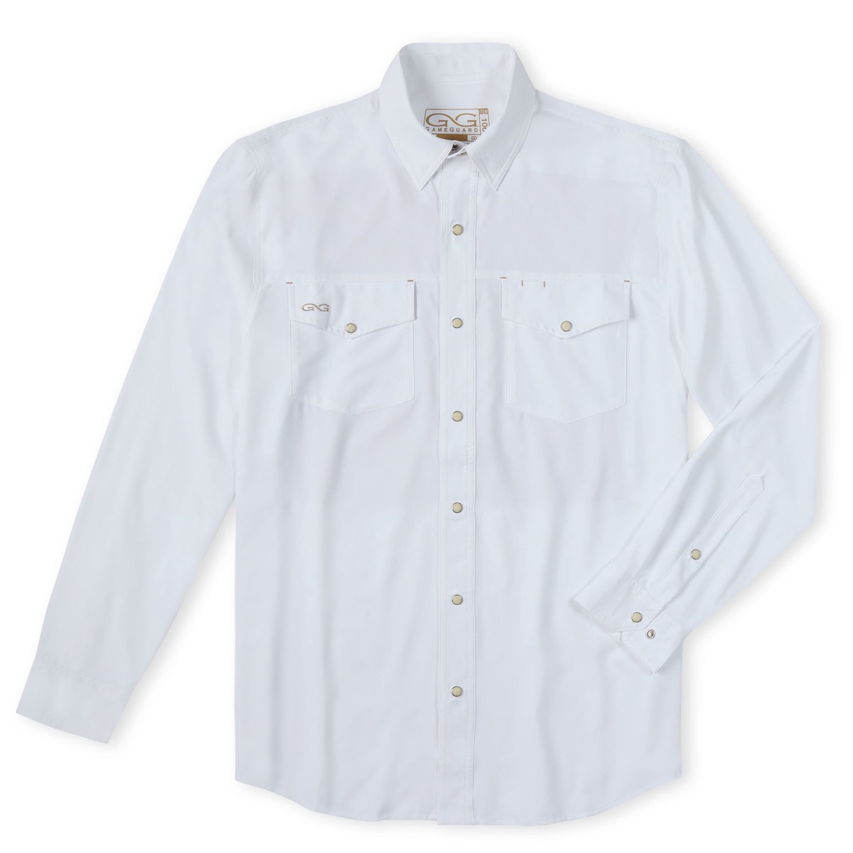 White StockYard Shirt | Long Sleeve