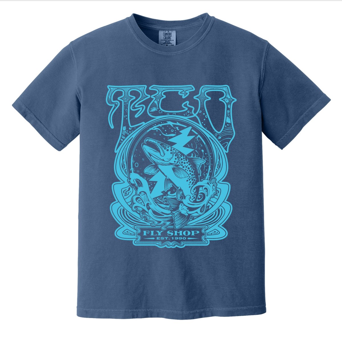 TCO Logo T-Shirt - Trippy Rising Trout