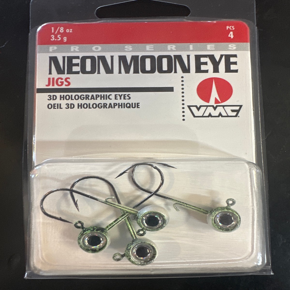 VMC Neon Moon Eye jig 1/8oz shad