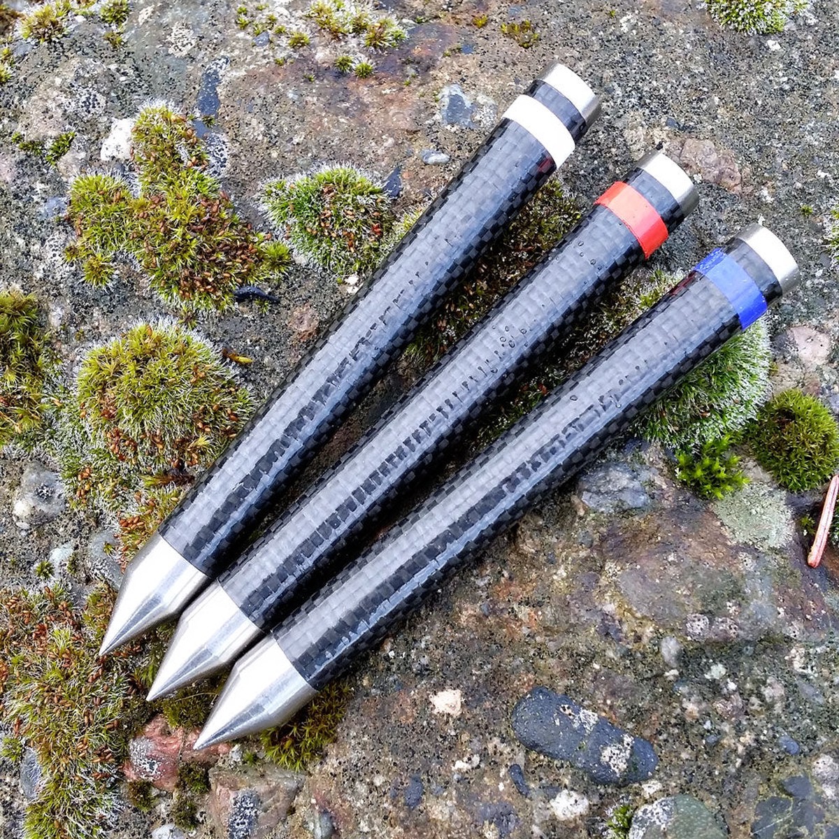 BISON CARBON FIBRE MEASURE STICK MARKER PEGS