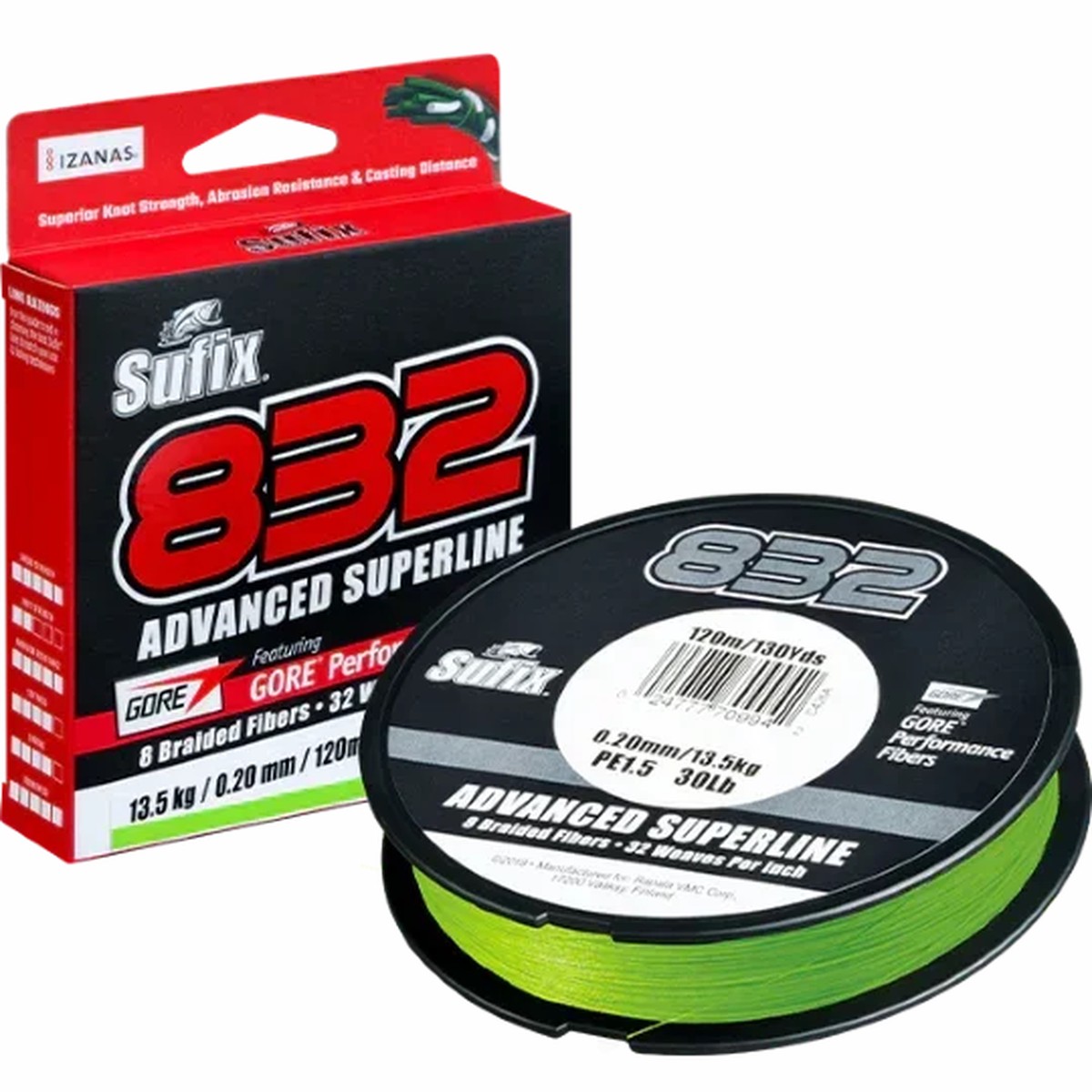 Suffix 832 Braided Line X8