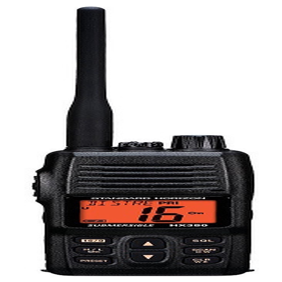 Standard HX380 Submersible 5 Watt Handheld Commercial VHF with LMR Channels - HX380