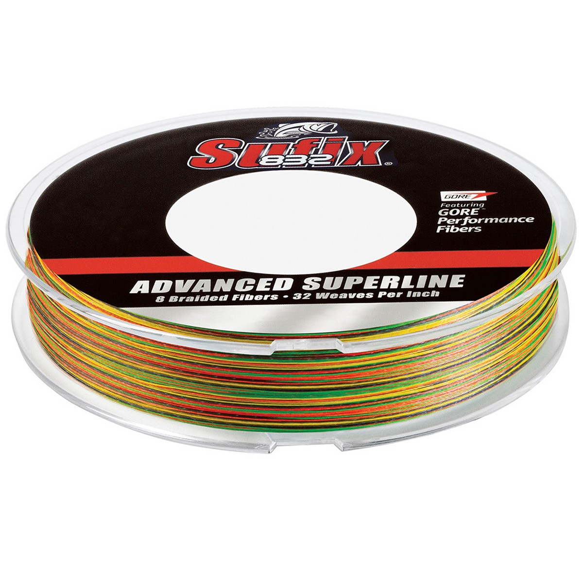 Sufix 832 Braid - 50lb - Fire Tiger - 300 yds