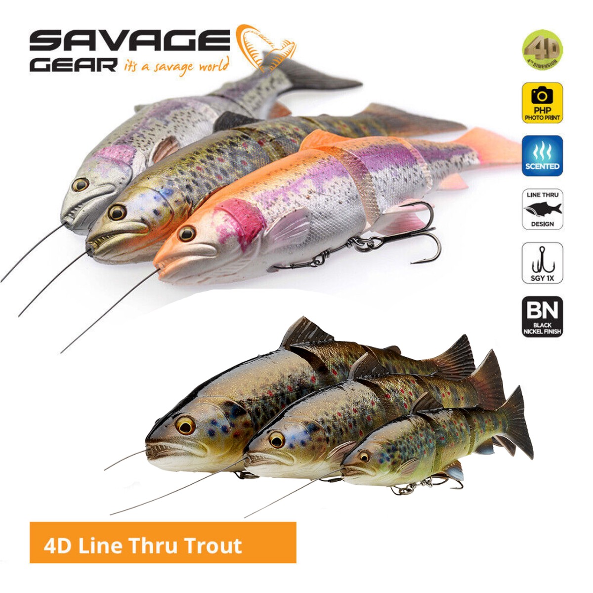 4D Line Thru Trout - BIG PIKE PROMO