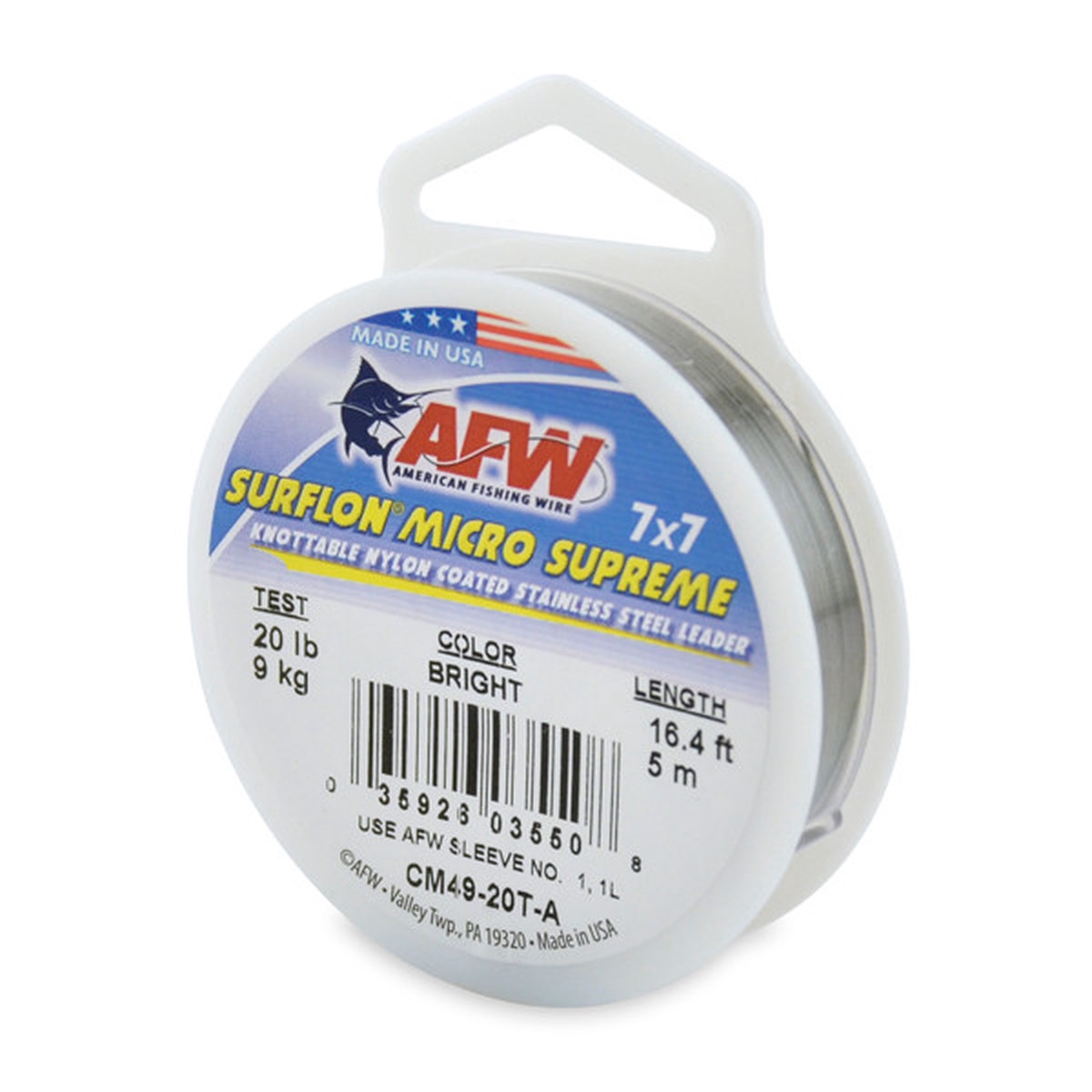 AFW Surflon Micro Supreme 5 Meters Bright Test: 20