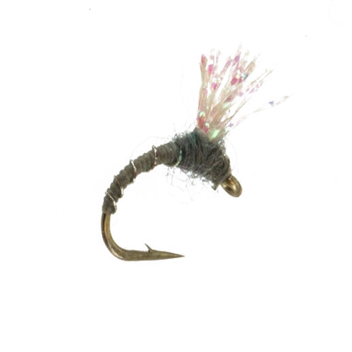 Zebra Flash Midge, Gray