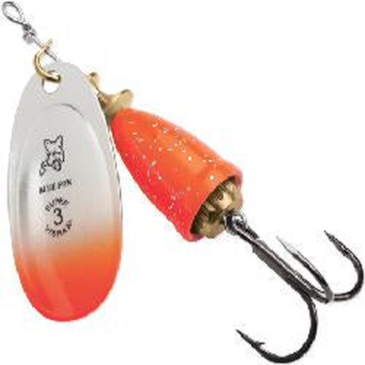 BFOX SUP VIBRAX 3/8oz,ORG/CHART-CANDYBK