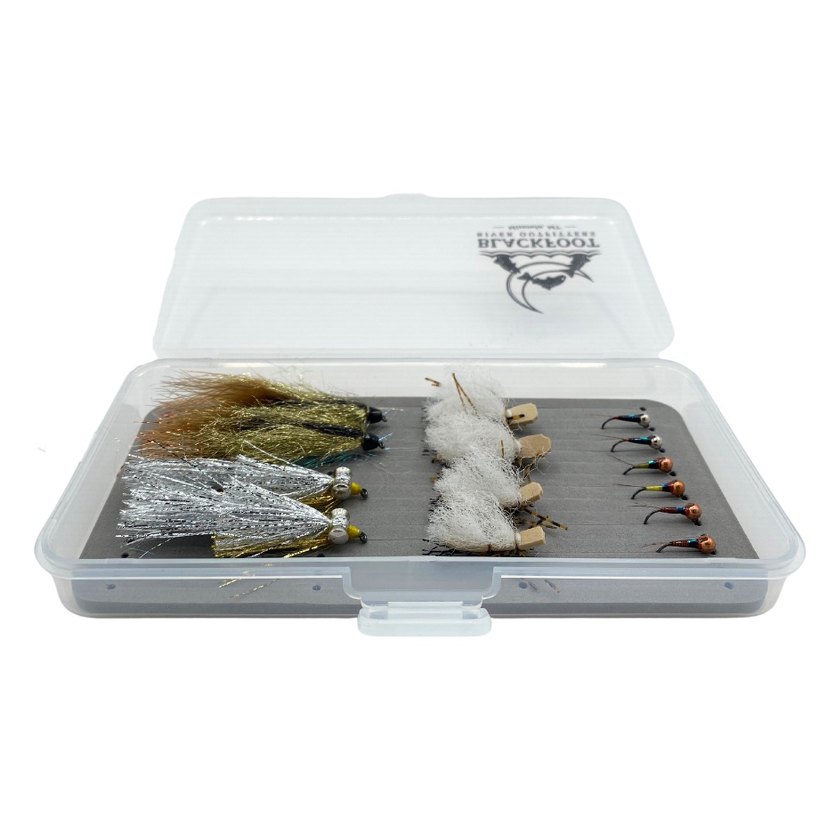 BRO Clear Foam Lined Fly Box