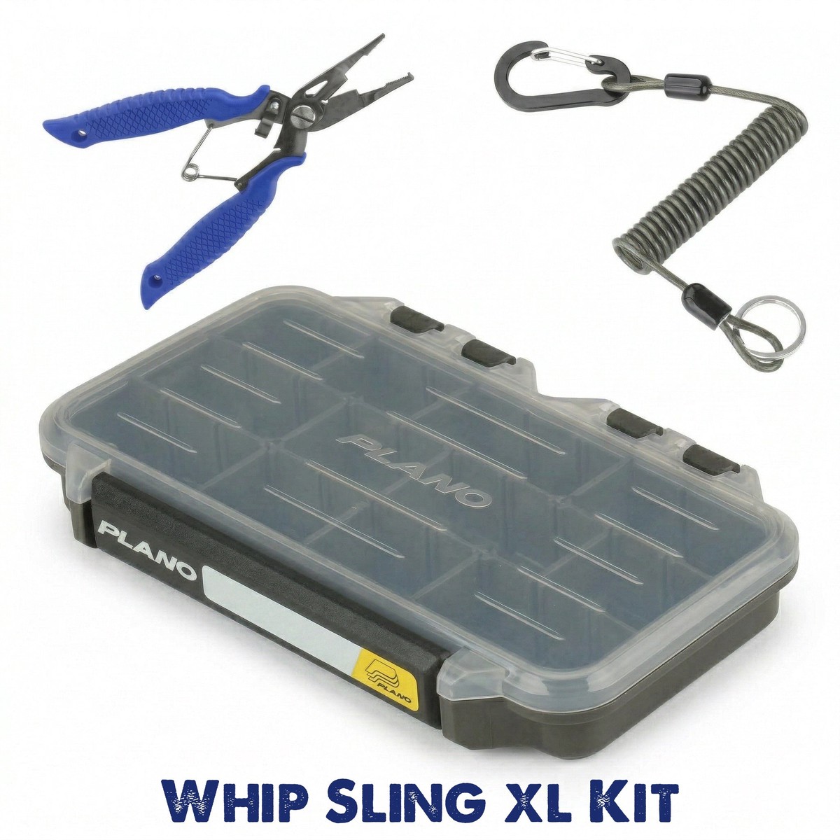 Whip Sling XL Kit - Plano Tackle Box, Multi-Purpose Pliers & Tackle Keeper