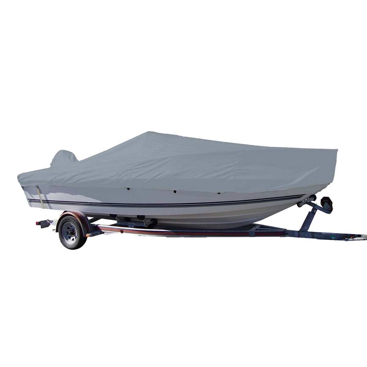 Carver Sun-DURA Styled-to-Fit Boat Cover f/24.5 V-Hull Center Console Fishing Boat - Grey