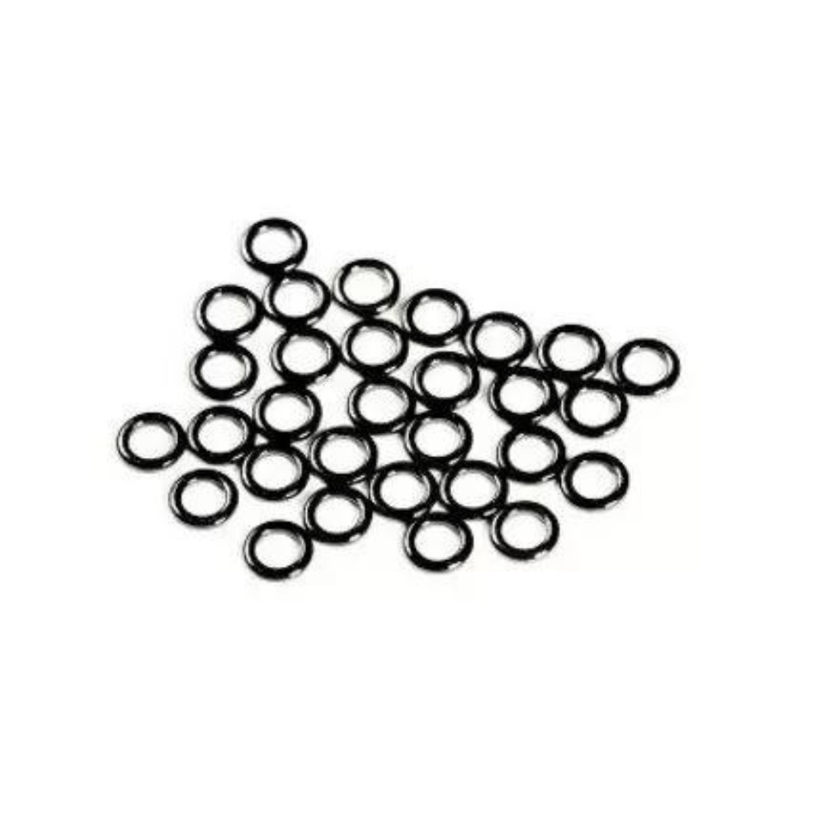 TIPPET RINGS LARGE BLACK NICKEL