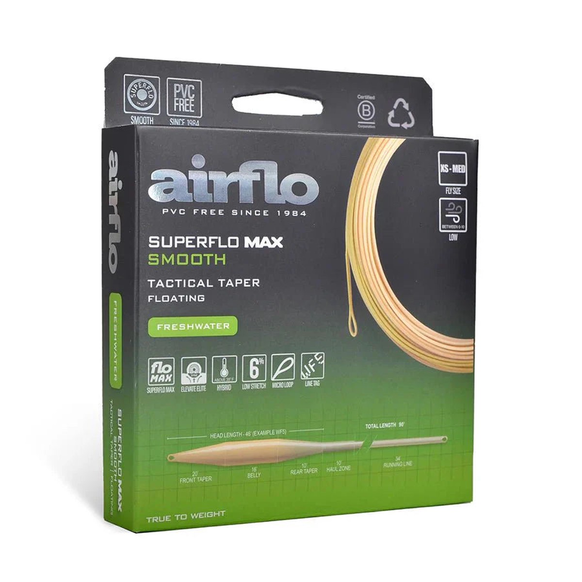 Airflo Superflo MAX Smooth Tactical Taper Floating