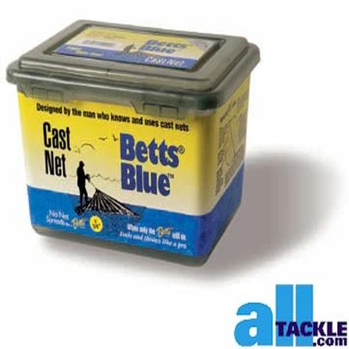 Betts Blue Cast Net 1/2 inch 5 ft