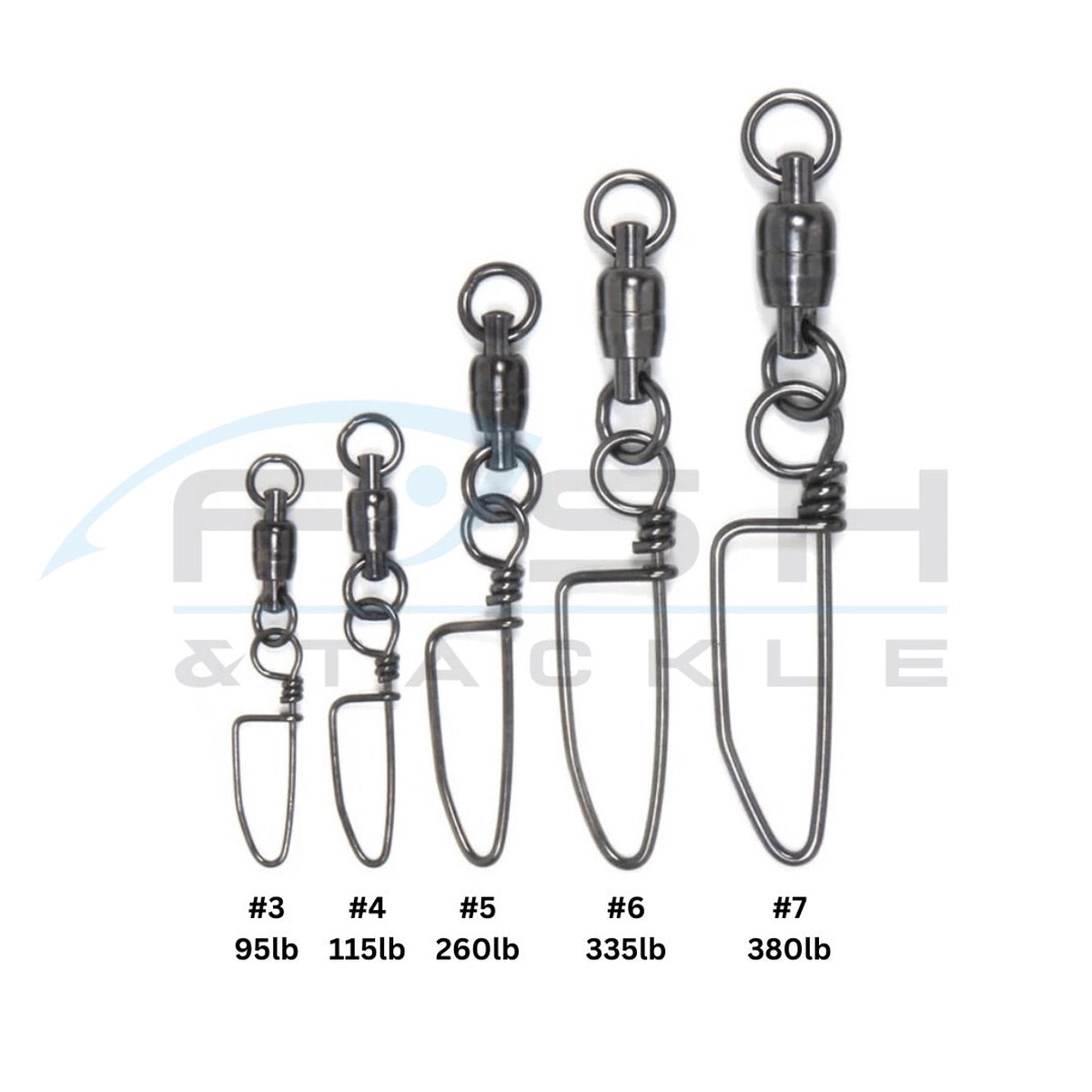 Billfisher - Stainless Steel Ball Bearing Snap Swivels