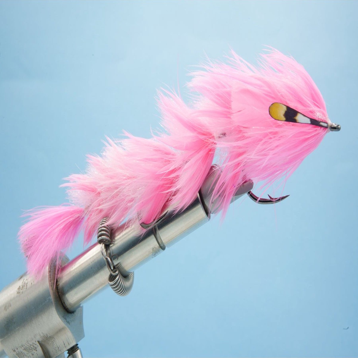 Chocklett's Feather Changer (LARGE double hook) Bubblegum Pink