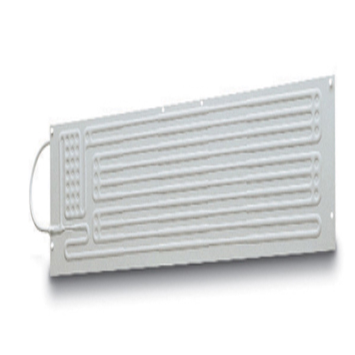 Vitrifrigo Evaporator, Flat, Pressed white aluminum, Quick couplings, Pre-charged, 48'L x 11" W, 6 ft. line set PT14-Q