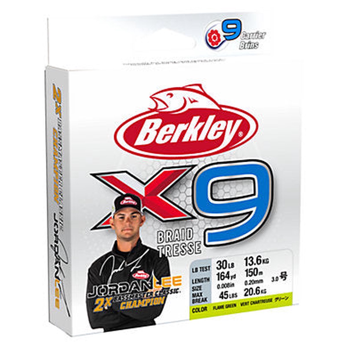 Berkley Jordan Lee X9 Braid