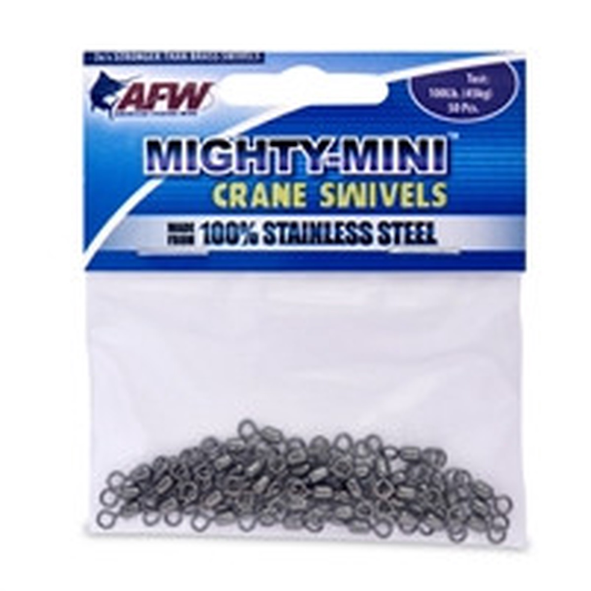 AFW Mighty-Mini Crane Swivel 100# 50 Pack