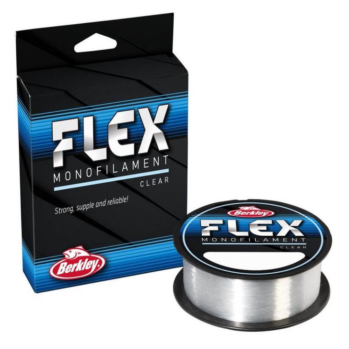 Berkley Flex Mono Fishing Line - Clear - 300m Spool - All Breaking Strains
