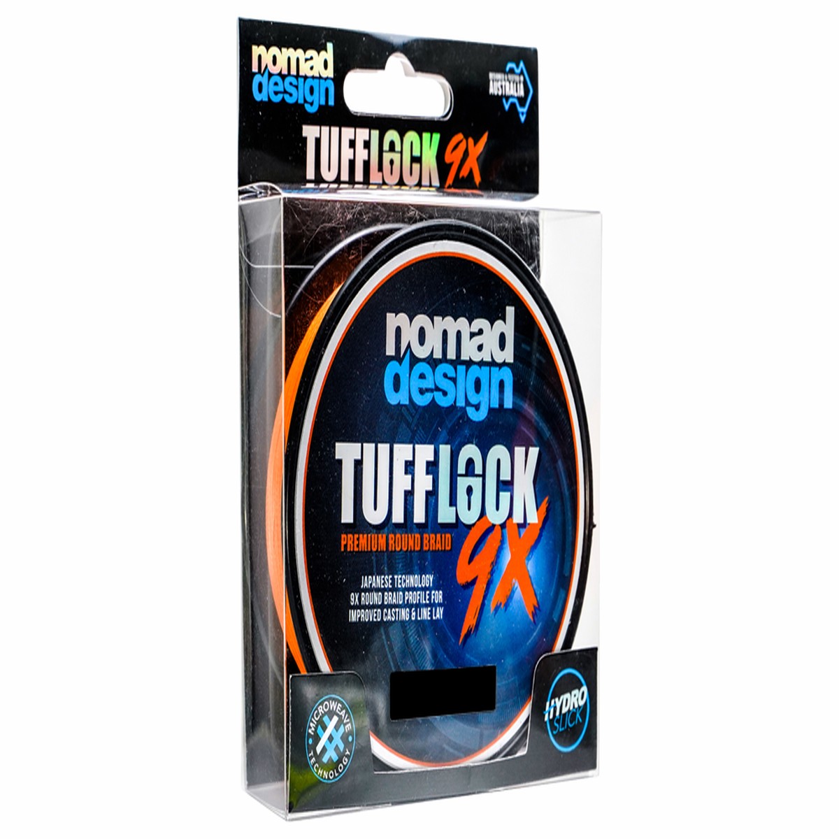 Tufflock Orange X9 Braid 300yds