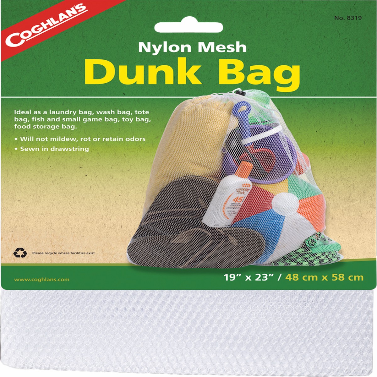 Coghlan's Nylon Mesh Dunk Bag