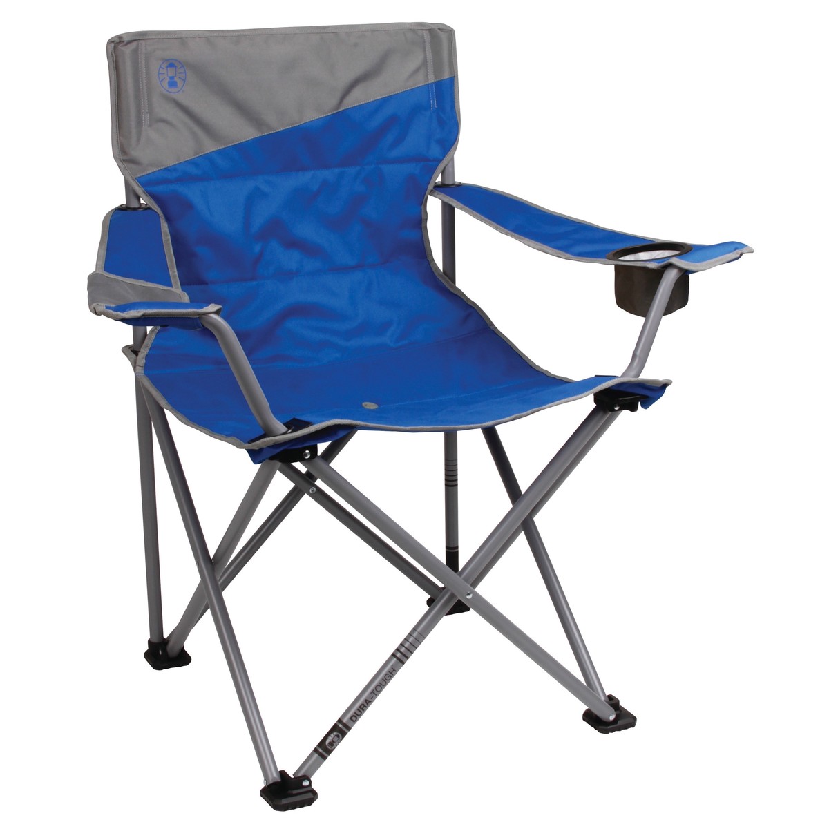 Coleman Big-N-Tall Adult Quad Camping Chair Blue