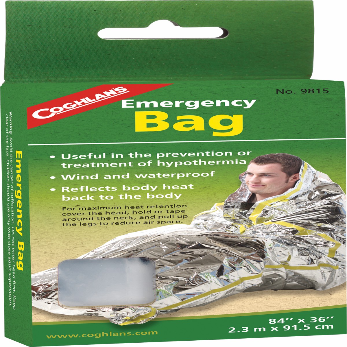 Coghlan's Emergency Heat Retention Bag