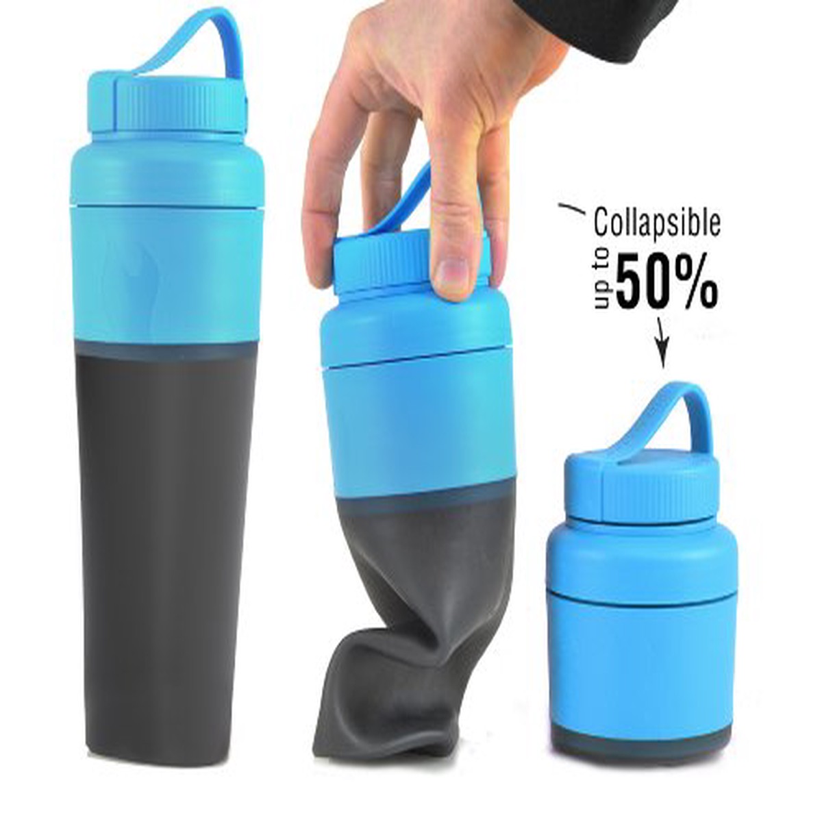 LIGHT MY FIRE Butelka Skadana PACK up BOTTLE-Zielony