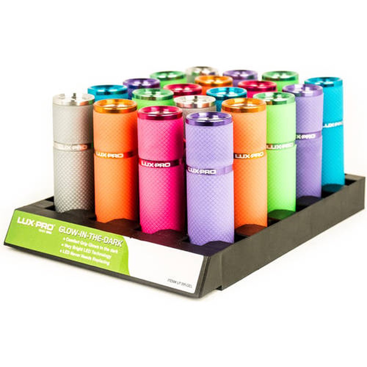 LuxPro Gels Glow-in-the-Dark LED Flashlight Multi
