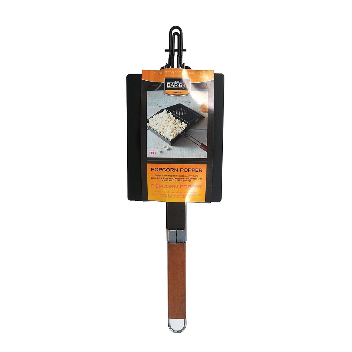 Mr. Bar-B-Q Popcorn Popper - Handheld Popcorn Popper