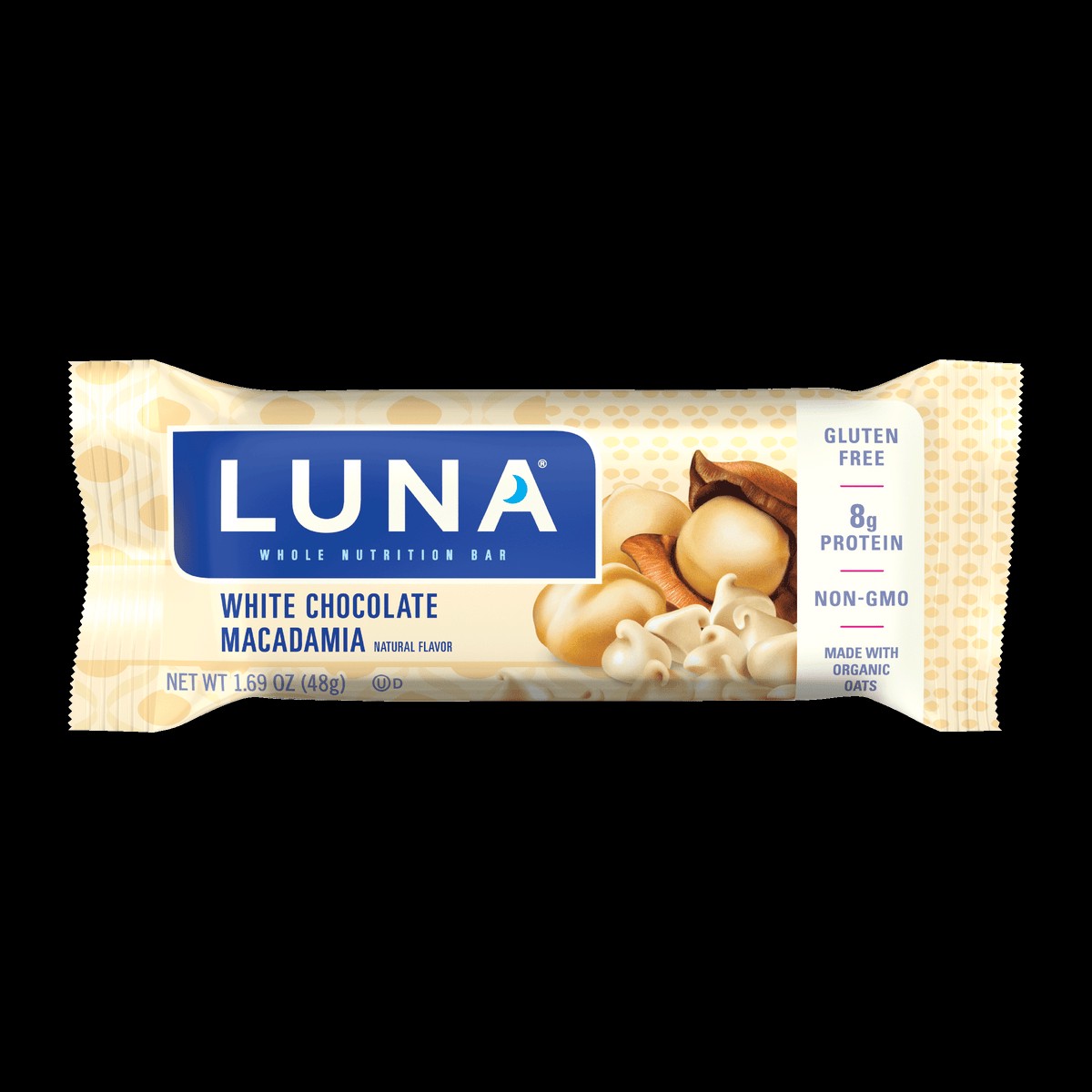 Luna White Chocolate Macadamia Flavor