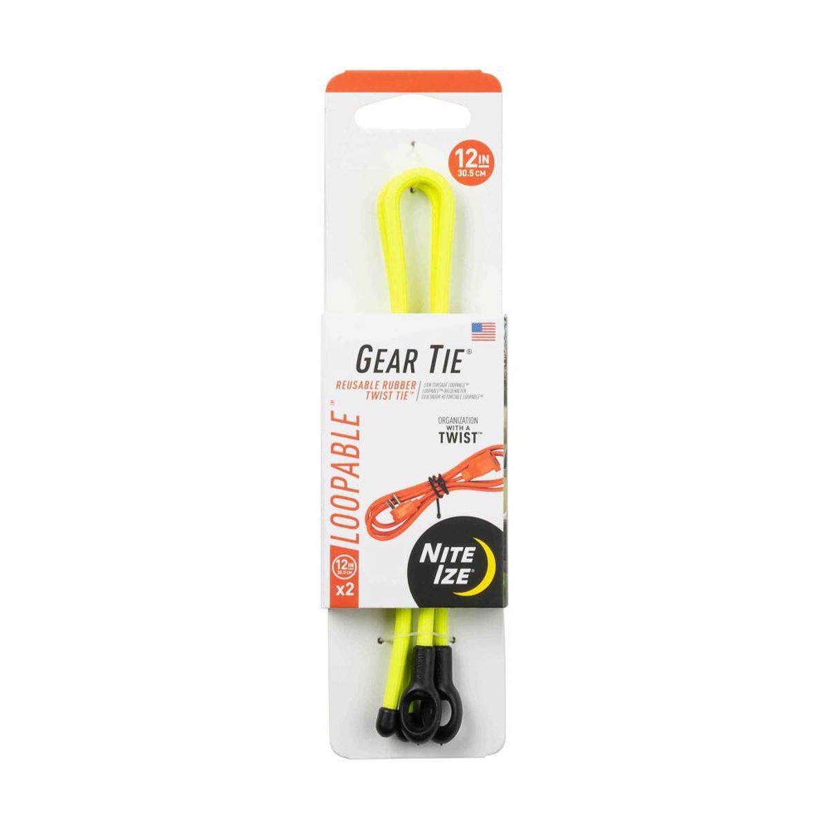 Nite Ize Gear Tie Loopable Twist Tie