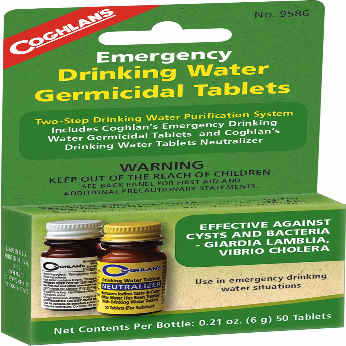 Coghlan's Emergency Drinking Water Treatment Pack