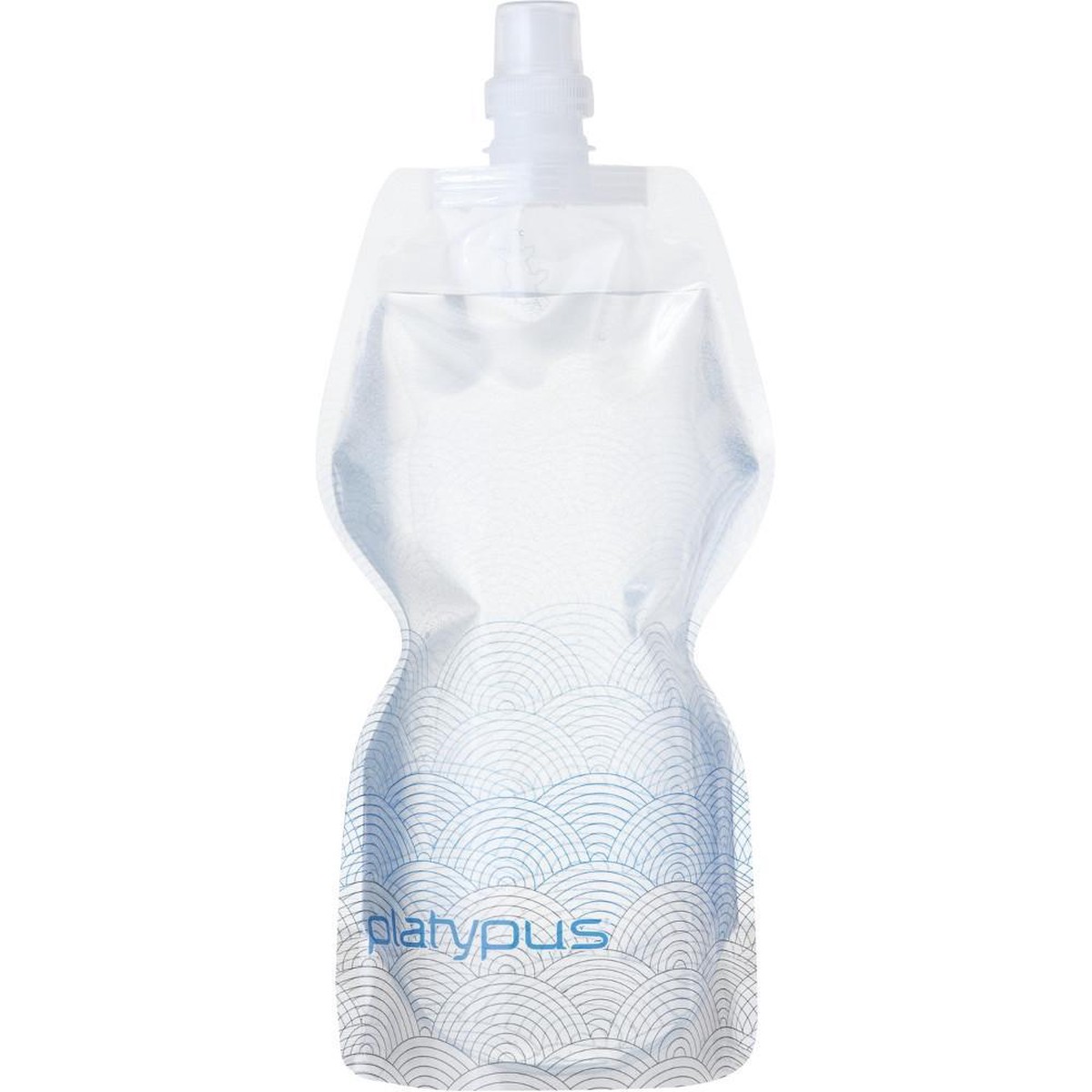 Platypus SoftBottle Push-pull Cap 1 L Waves Water Bottle