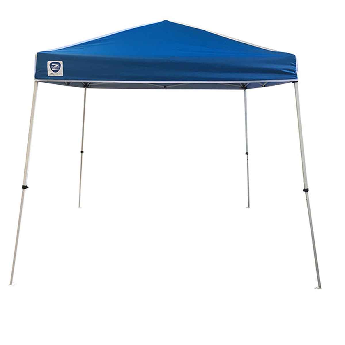 Tente Escamotable Z-Shade 10' X 10' Blanc Et Bleu ZSBP1010HRZBL