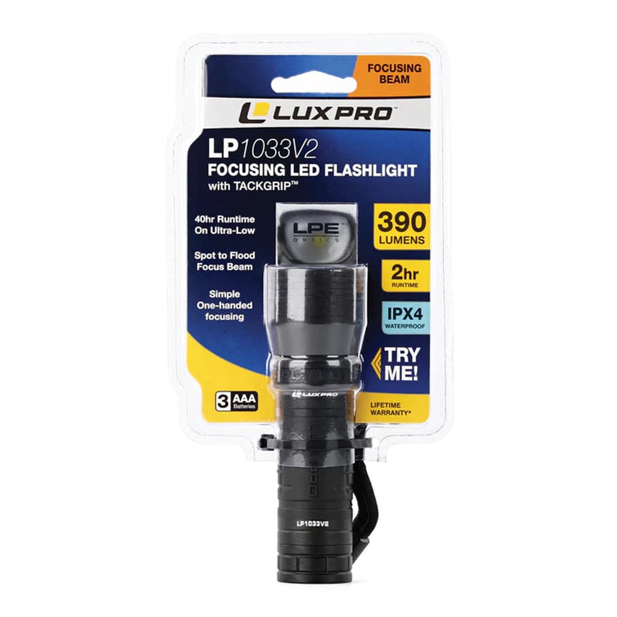 Focus 390 Lumen Led Handheld Flashlight
